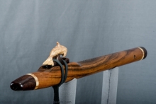 Canary Wood Native American Flute, Minor, Mid G-4, #J12K (1)